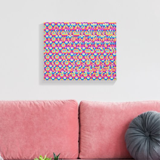 Stereogram Heart and Hands 3d poster Leinwanddruck (Insitu (Wohnzimmer))