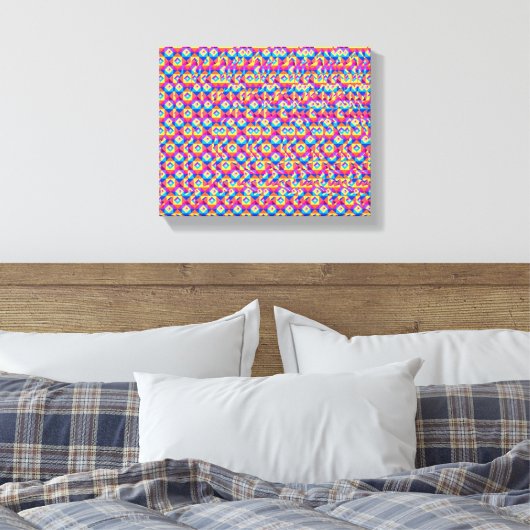 Stereogram Heart and Hands 3d poster Leinwanddruck (Insitu (Schlafzimmer))