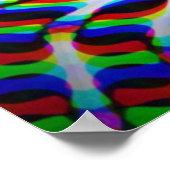 Stereogram Warp Poster (Ecke)