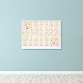 Stereogramm der Selbsterkennung Leinwanddruck (Insitu (Holzboden))