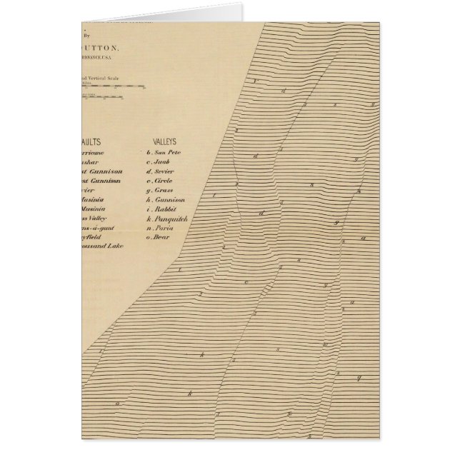 Stereogramm der Verdrängungen Utah (Vorne)