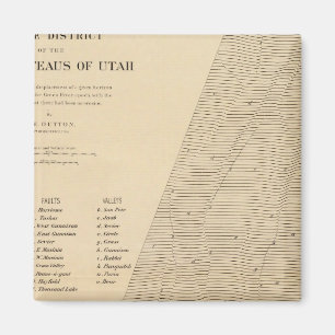 Stereogramm der Verdrängungen Utah Magnet