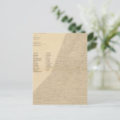 Stereogramm der Verdrängungen Utah Postkarte (Stehend Vorderseite)