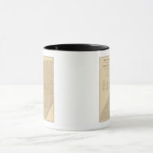 Stereogramm der Verdrängungen Utah Tasse (Zentrum)