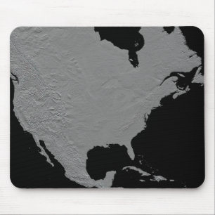 Stereoskopische Ansicht von Nordamerika 2 Mousepad