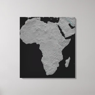 Stereoskopische Ansicht von Nordamerika Leinwanddruck