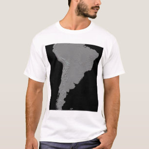 Stereoskopische Ansicht von Südamerika T-Shirt