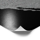 Stereoskopische Sicht Nordamerikas Fotodruck (Ecke)