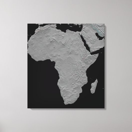 Stereoskopische Sicht Nordamerikas Leinwanddruck (Vorderseite)