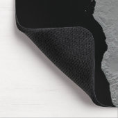 Stereoskopische Sicht Nordamerikas Mousepad (Ecke)