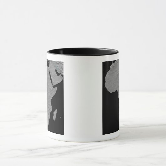 Stereoskopische Sicht Nordamerikas Tasse (Zentrum)