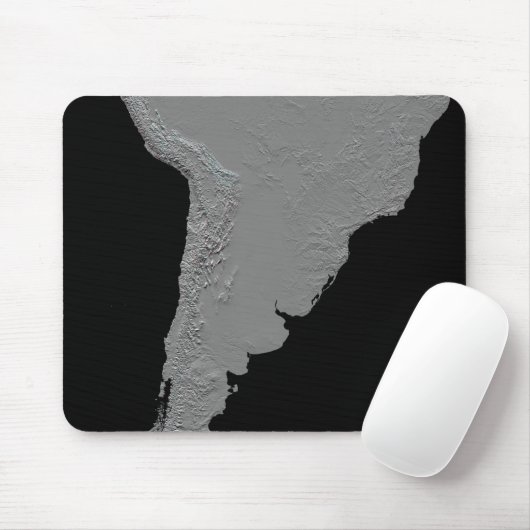 Stereoskopische Sicht Südamerikas Mousepad (Mit Mouse)
