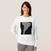 Stereoskopische Sicht Südamerikas T-Shirt (Vorne ganz)