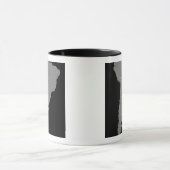 Stereoskopische Sicht Südamerikas Tasse (Zentrum)