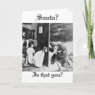 Stereoview - Sankt?  circa 1899 Feiertagskarte