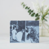 Stereoview - Sankt?  circa 1899 Feiertagspostkarte (Stehend Vorderseite)