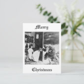 Stereoview - Santa? um 1899 Feiertagspostkarte (Stehend Vorderseite)