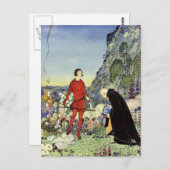 Steretts alte französische Märchen 1919-1920 Postkarte (Vorne/Hinten)