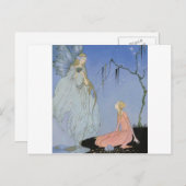 Steretts alte französische Märchen 1919-1920 Postkarte (Vorne/Hinten)