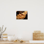 Stereum Hirsutum Fungi Poster (Küche)