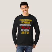 Sterile Processing Technicians Fun Plan Funny Tech T-Shirt (Vorne ganz)