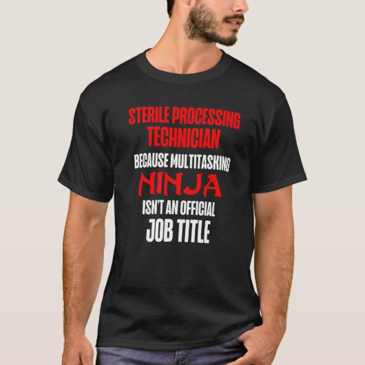 Sterile Processing Technicians Spaß Plan Tech 2 T-Shirt (Vorderseite)