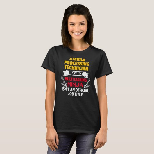 Sterile Processing Technicians Spaß Plan Tech 3 T-Shirt (Vorne ganz)