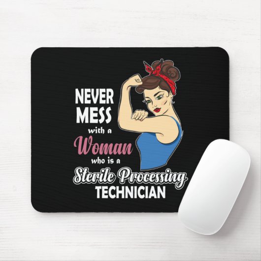 Sterile Processing Technique geben Frauen Autoclav Mousepad (Mit Mouse)
