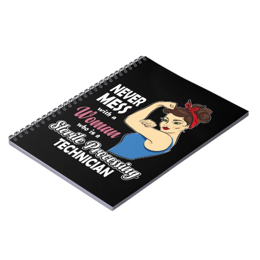 Sterile Processing Technique geben Frauen Autoclav Notizblock (Linke Seite)