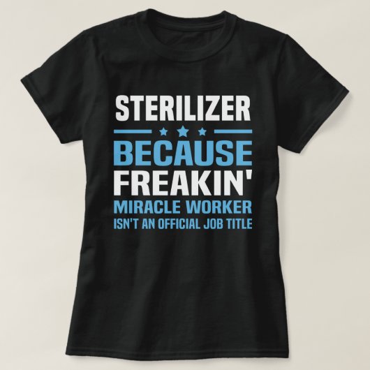 Sterilisator T-Shirt (Design vorne)