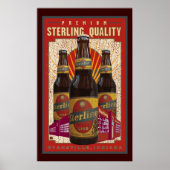 Sterling Beer Poster (Vorne)