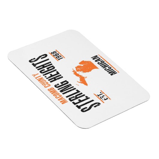 Sterling Heights Magnet (Rechte Seite)