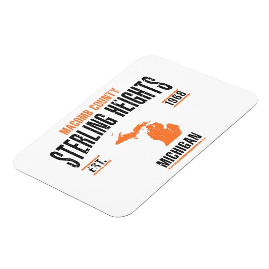 Sterling Heights Magnet (Linke Seite)