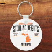 Sterling Heights Schlüsselanhänger (Vorderseite)