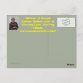 Sterling Kansas Mallard Post Card Postkarte (Rückseite)