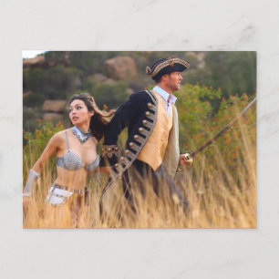 Sterling & Nilla auf der Laufpostkarte Postkarte