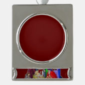 STERLING SILVER CUSTOM ORNAMENT KEEPSAKE (Vorderseite)