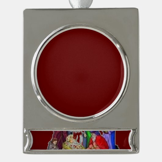 STERLING SILVER CUSTOM ORNAMENT KEEPSAKE (Vorderseite)