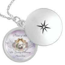 Sterling Silver Locket Necklace für Speicherstifte