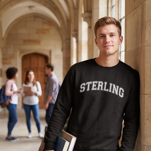 STERLING University Style Sweater America Uni Sweatshirt