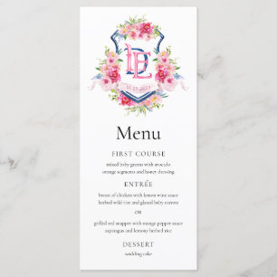 Sterling Wedding Menu 2 Menükarte