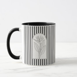 Sterlitzia Elegante Blume Botanisch Tasse