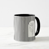 Sterlitzia Elegante Blume Botanisch Tasse (VorderseiteRechts)