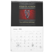 Stern 2017 des Albion Bucheinband-Kalenders Kalender (Jan 2026)