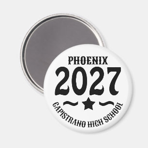 Stern-Abschlussklasse 2027 Magnet