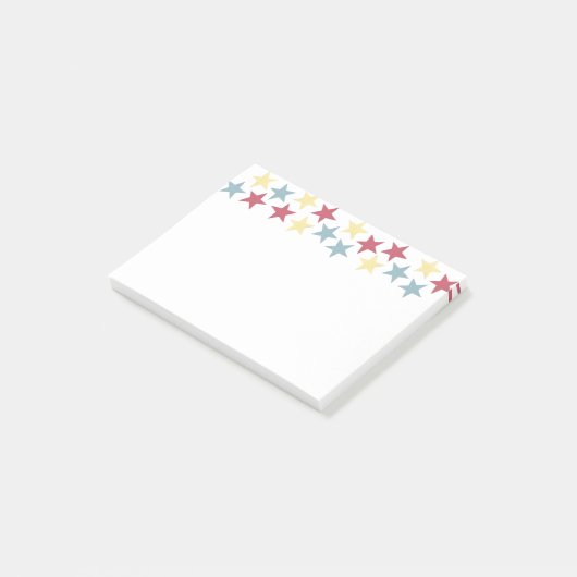 Stern-Anmerkungen Post-it Klebezettel (angewinkelt)