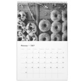 Stern-B&W Fotografie-Kalender - durch Kelly-Wein Kalender (Feb 2027)