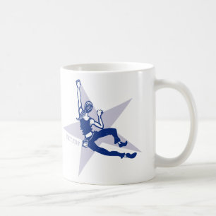 Stern-Bergsteiger-Tasse Kaffeetasse