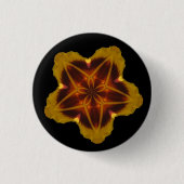 Stern-Blumen-Knopf Button (Vorderseite)