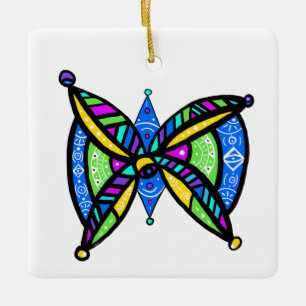 Stern Davids - Keramikornament
